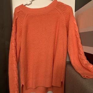 Peach/ Orange Long sweater